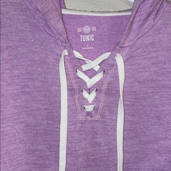 Juniors So Tunic Hoodie - Picture 3 of 4